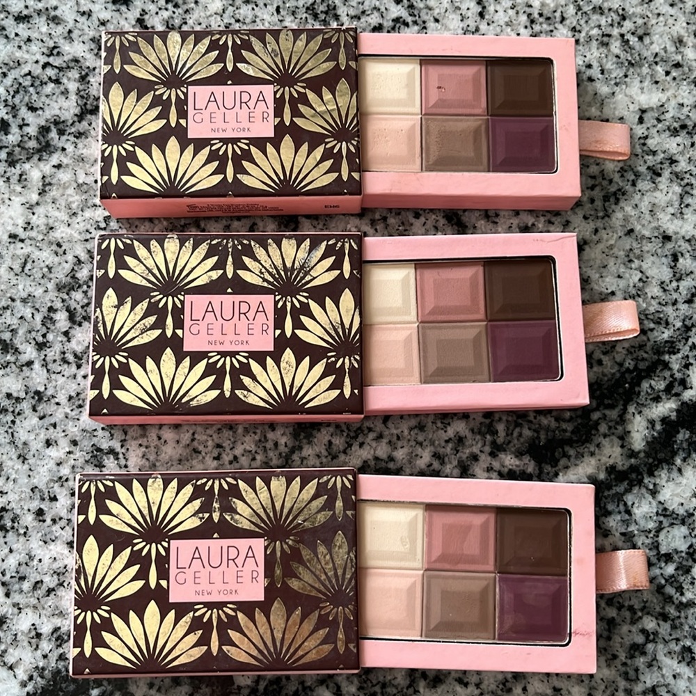 Laura Geller•NEW!! 6 SHADE BAKED EYE SHADOW Palette (Mocha .35oz) - Picture 7 of 7